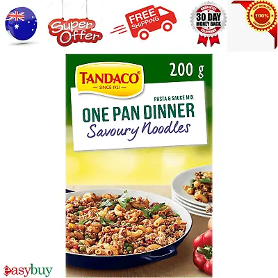 2x-Tandaco One Pan Dinner Savoury Noodle Box 200g - Free & Fast Shippingx • 11.20$
