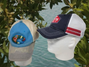2 Cappello Costa Del Mar Berretto Maglia Uomo Regolabile Anticato - Foto 1 di 13