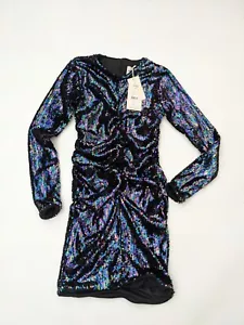 Vestido de lentejuelas MADS NORGAARD Dion manga larga - TALLA S - Imagen 1 de 5
