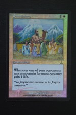 Magic The Gathering MTG SANCTIMONY FOIL Urza's Destiny HP Heavily Played Crease