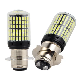 2x P15D-25-3 LED Headlight Bulbs For Suzuki DRZ250 DRZ400E 2000-2007 6000K White - Picture 1 of 6