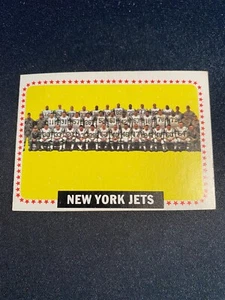 1964 TOPPS FOOTBALL #131 JETS TEAM!! $1 SHIPPING!! - Picture 1 of 2