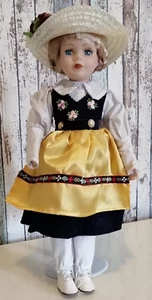 Muñeca decorativa con soporte, aprox. 42cm - Imagen 1 de 4