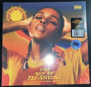 JANELLE MONAE THE AGE OF PLEASURE ORANGE VINYL LP LIMITED NEW SEALED MINT - Picture 1 of 2