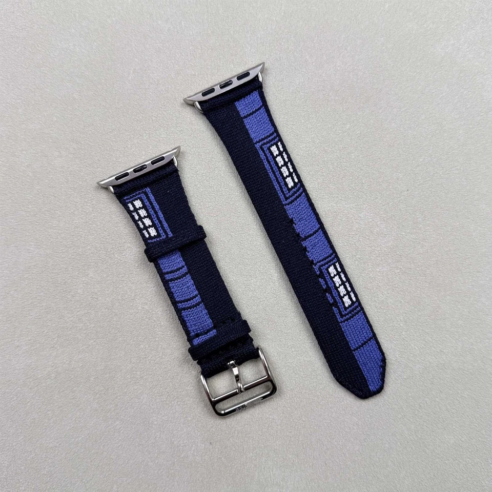 Correa de reloj 49 mm para Apple Watch Hermes Faubourg Party Ultra 1/2/3 42/46 mm Foto 1 de 4