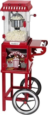 WestBend 2.5-Ounce Popcorn Cart Popcorn Popper Machine - Image 1 of 4
