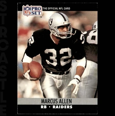 Marcus Allen 1990 Pro Set #538 Los Angeles Raiders 🏈 Football Card - Image 1 of 3