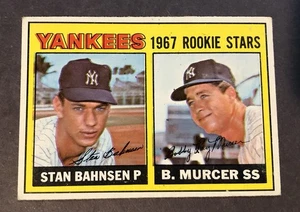 1967 Topps - 1967 Rookie Stars Bobby Murcer, Stan Bahnsen #93 RC - Bild 1 von 2