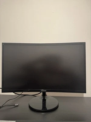 Samsung C24F390FHR 24 pollici FHD VA LCD monitor curvo - nero - Immagine 1 di 4