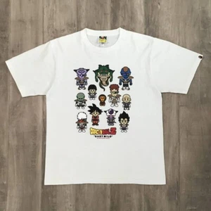 BAPE × Dragon Ball Z Goku Milo T-Shirt White A Bathing Ape Size L - Bild 1 von 7