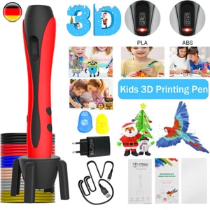 DIY Kinder 3D Stifte Set 3D Druckstift 36m 12Farben PLA Filament 3D Printing Pen - Bild 1 von 16