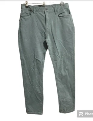 Pantalones de mezclilla Banana Republic Traveler ajustados para hombre talla 31x30 azul gris Foto 1 de 4