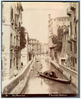 Salviati. Italie, Venezia, Rio Meravegie  Vintage albumen print.  Tirage album