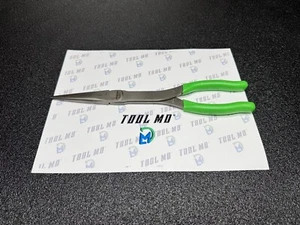 Snap-on Tools USA NEW GREEN Soft Grip 11" Talon Grip Needle Nose Pliers 911ACF - Picture 1 of 13
