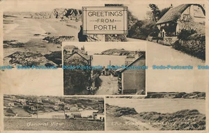 R003840 Greetings from Porth. Multi view. Frith. 1952 - Picture 1 of 2