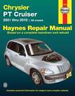 PT Cruiser Chrysler PT Cruiser 2001-2010 Haynes Repair Service Shop Manual book