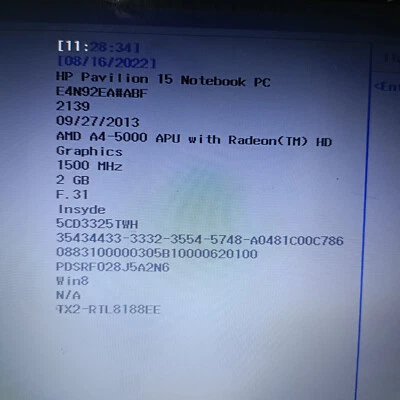 HP 15-E HP 15-E0148SF  carte mère AMD A4-5000 - Photo 1/4