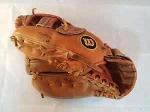 Vintage Wilson Baseball Glove A2356 Manny Trillo Leather Snap Action Cowhide - Picture 1 of 5