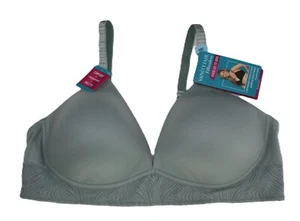 NWT VANITY FAIR EFFORTLESS your go BRA memory foam 77164 SOFT BALSAM green 40C - Picture 1 of 6