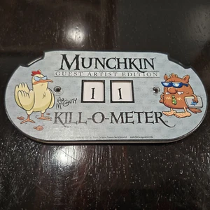 RARE Munchkin Cthulhu Kill-O-Meter Steve Jackson Games Guest Artist IAN MCGINTY - Picture 1 of 2