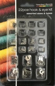 22 X Juego de Ganchos y Ojos Coser en Pantalones Ganchos y Barras Faldas Vestido Fijador Costura - Imagen 1 de 4