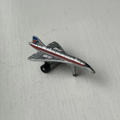Micro Máquinas Galoob British Airways Concorde Plata De Colección 1987 Foto 1 de 4