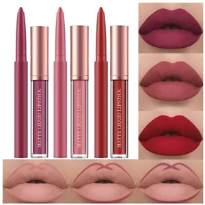 6 piezas de lápiz labial líquido mate brillo de labios de larga duración - Imagen 1 de 7