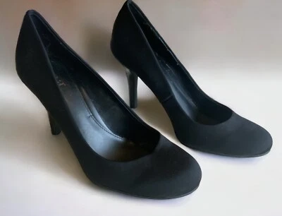 a.n.a. New Approach Tacón Negro 4" pulgadas - Mujer Talla 9 Foto 1 de 4