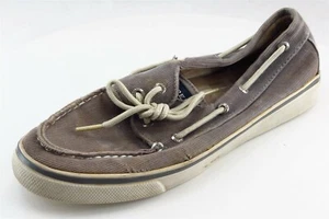 Sperry Top-Sider Boat Shoes Gray Fabric Women Shoes Size 7.5 Medium - Picture 1 of 6