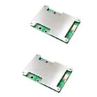 2Pcs 4S 12V 100A Bms Lifepo4 Lithium Iron Phosphate Battery  Circuit Board5973