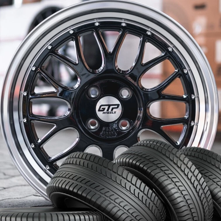 Sommerräder 17" GTP 020 Schwarz poliert - NANKANG 185/35 R17 - Bild 1 von 1