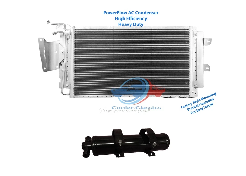 68 69 70 71 Pontiac GTO LeMans Grand Parallel Flow AC condenser  drier AC1790X - Image 1 of 1