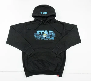 Star Wars Sweatshirt Adult Medium Black Hoodie Element Skateboards Sweater Grogu - Picture 1 of 12