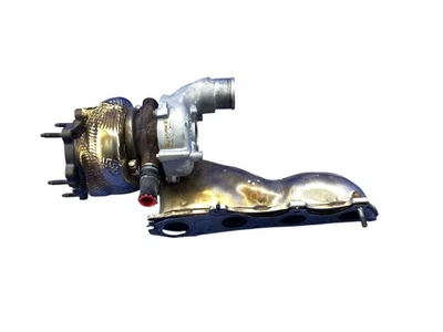 2014-2017 AUDI RS7 AWD 4.0 LEFT SIDE ENGINE MOTOR TURBO CHARGER EXHAUST MANIFOLD - Image 1 of 4