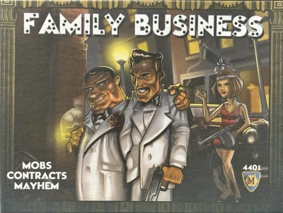 Mayfair Games FAMILY BUSINESS Juego de Cartas - Mobs, Contracts, Mayhem - Completo - En muy buena condición Foto 1 de 4
