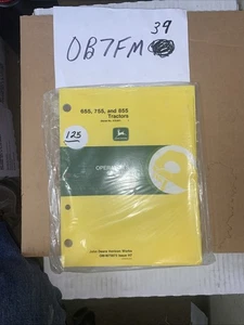 John Deere 655, 755 & 855 Traktoren Bedienungsanleitung OM-M75873 OEM Neu in Verpackung - Bild 1 von 5