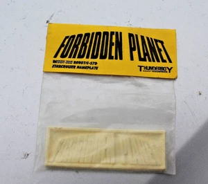 Thunderboy Forbidden Planet C-57D StarCruiser Model -resin nameplate. - Picture 1 of 4
