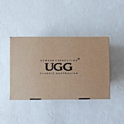 Caixa de Sapato Chinelo UGG Scuffete Substituição Vazia Embalagem Original – SOMENTE CAIXA - Imagem 1 de 4