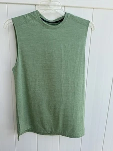 DSG Men's Training Movement Muscle Tank Minimal Olive Sage Heather Small NWT - Picture 1 of 3