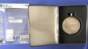 Call Of Duty World At War Limited Edition Tin with Canteen Metal Flask No Game - Picture 1 of 3