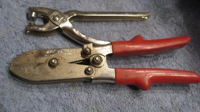 malco c5r 5-blade pipe crimper & Scovill punch - Image 1 of 4