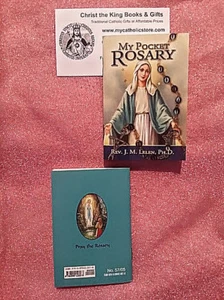 MY POCKET ROSARY by FR. LELEN-FULL-COLOR ILLUSTRATIONS-FITS IN POCKET OR PURSE - Picture 1 of 1