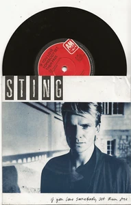 STING POLICE IF YOU LOVE SOMEBODY, SET THEM FREE VINYL SINGLE FROM ITALY - Picture 1 of 2