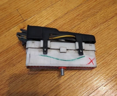 OEM 1985-1986 Ford F150 Bronco ECM PCM CONECTOR SOLO para E5DF-12A650-J2A Foto 1 de 4