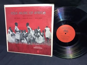 NM • ADDISS AND CROFUT LP SIGNED,autograph “Full Music Of Africa” Pete Seeger AA - Picture 1 of 5