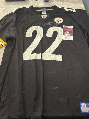 Футболка с автографом дуче Стейли из Pittsburgh Steelers Reebok Super Bowl XL Champion JSA - Изображение 1 из 4