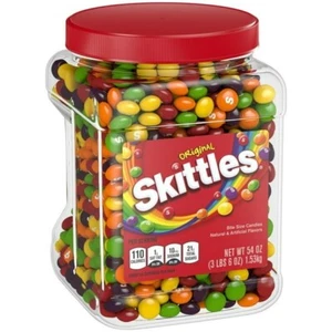 Skittles Original Fruity Candy Jar - 54oz - Picture 1 of 4