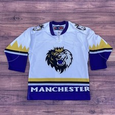 SP Authentic Manchester Monarchs AHL Hockey Jersey Vintage LA Kings Purple 44