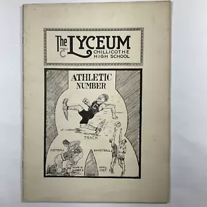 Chillicothe, Ohio Chillicothe High School Lyceum aprile 1925 ottime pubblicità - Foto 1 di 14