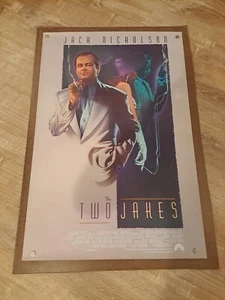 THE TWO JAKES JACK NICHOLSON ORIGINAL INTL ONE SHEET POSTER 1990 27" x 40.25" - Picture 1 of 1